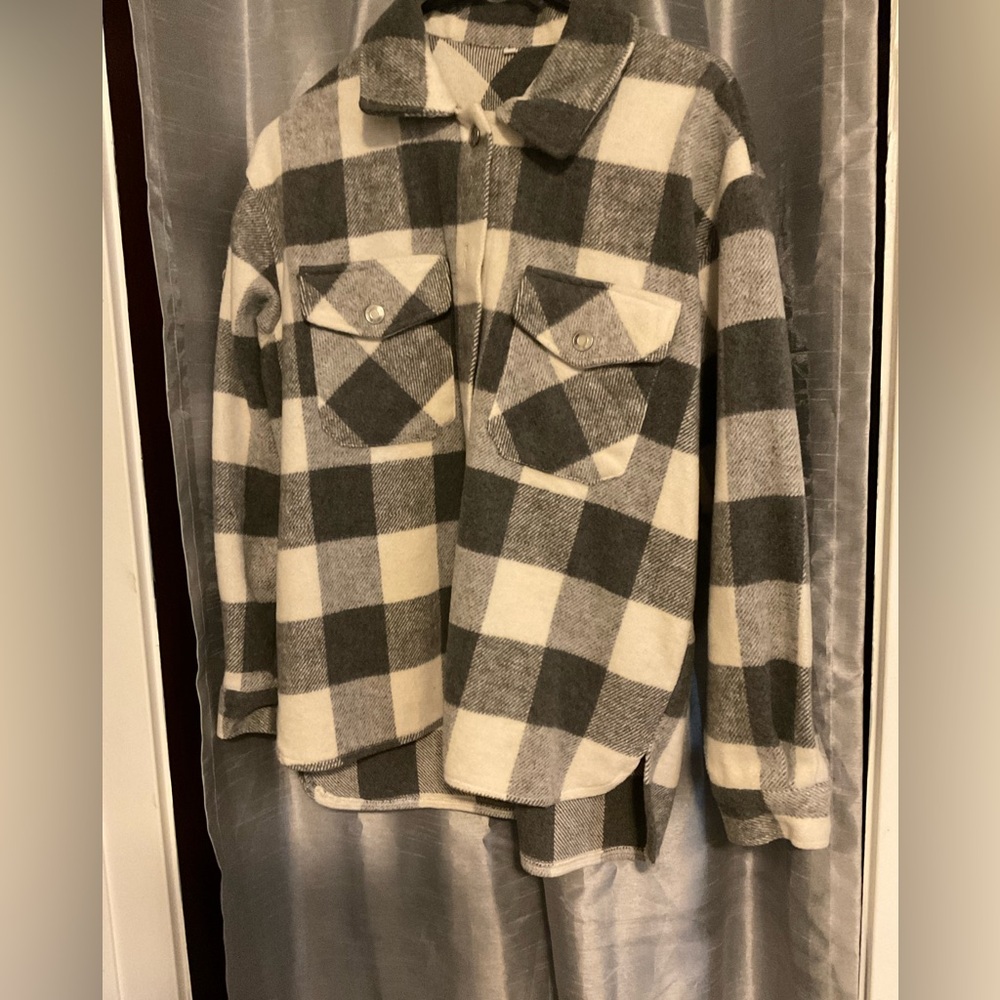 Plaid coat